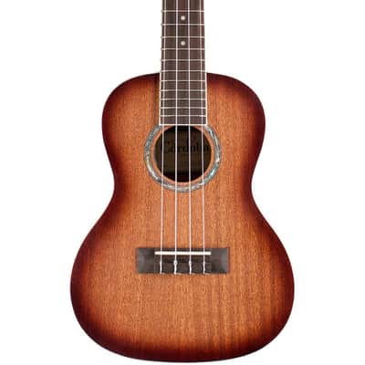 Cordoba 15CM-E Concert Ukulele, Mahogany w/ Edgeburst image 1