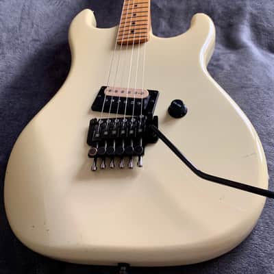 Kramer USA Baretta 1986 - Cream w. matching headstock (Rare) image 9