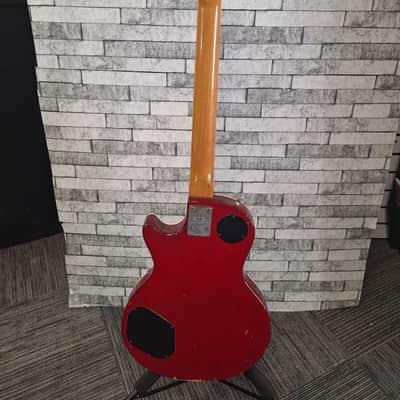 Harmony H-90 1970's Les Paul lawsuit era - Red Cherry Burst image 13