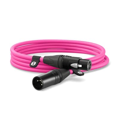 Rode XLR Male to XLR Female Cable (9.8', Pink) image 1