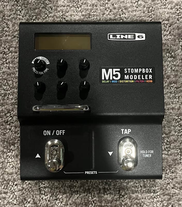 Line 6 M5 Stompbox Modeler 2011 - Present - Black