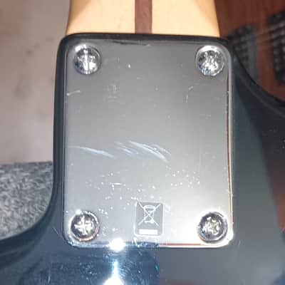 Fender Starcaster By Fender 2009 - Black/Cream image 7