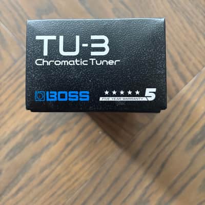 Boss TU-3 Chromatic Tuner Pedal White w/ Original Box & Paperwork image 3