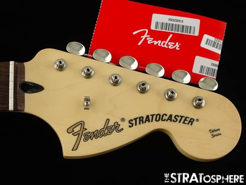 Fender Ltd. Tom Delonge Stratocaster Strat NECK &nd TUNERS, C Shaped Rosewood image 1