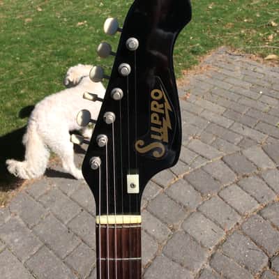 Supro Lexington Mid 60's Sunburst image 4