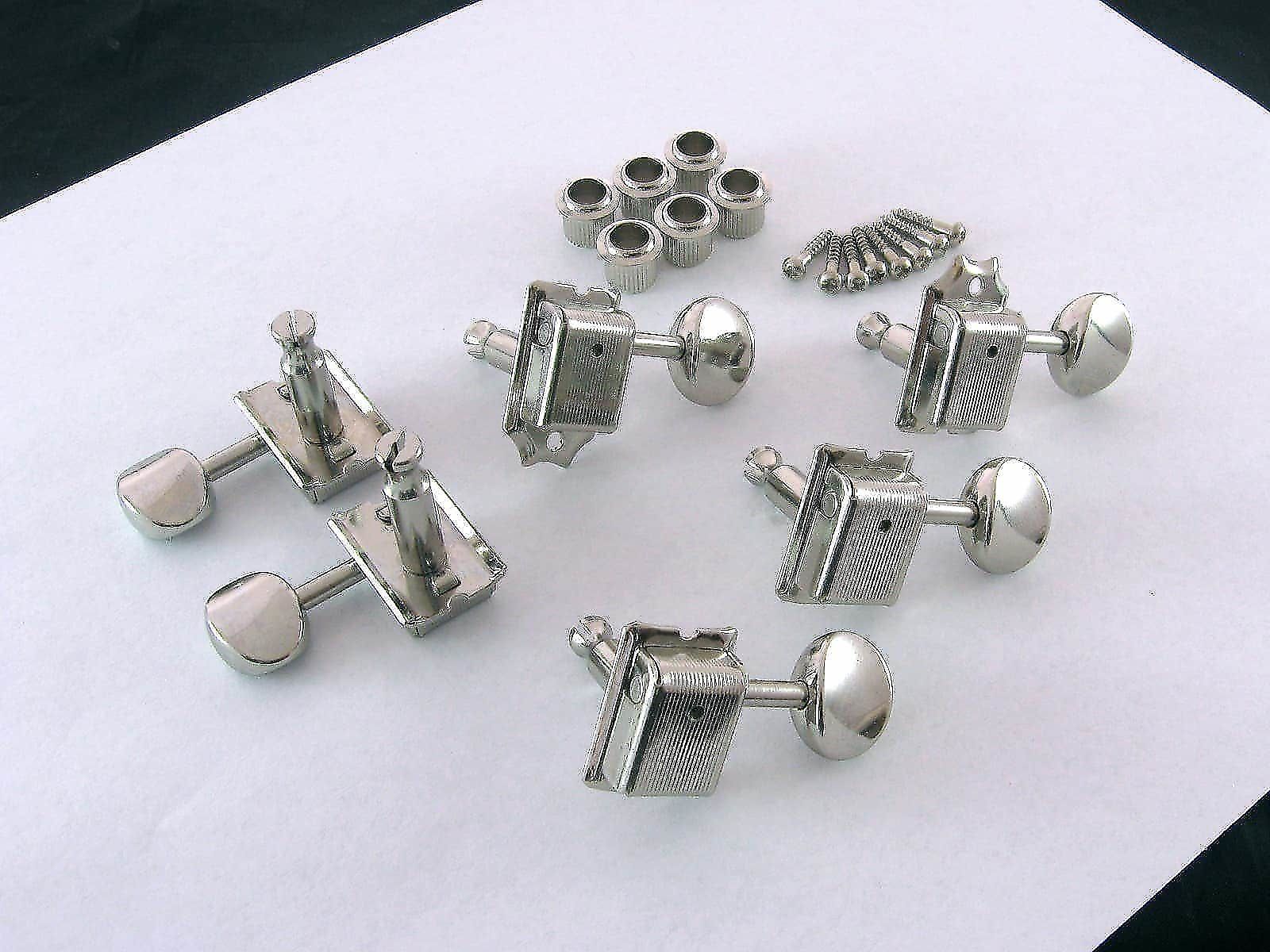 Gotoh TK-7880-001 6-in-Line Vintage Style Staggered Tuners | Reverb