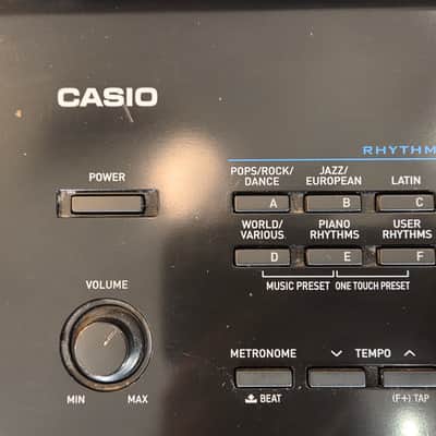 Casio WK-6600 76-Key Portable Workstation Keyboard w/ Power Supply & Sheet Music Stand image 2