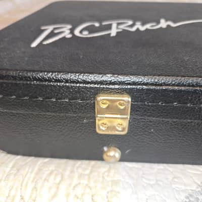 B.C. Rich Rare x09 serial Mockingbird Late 90s-early 2000s - Satin Black trans quilted maple image 16