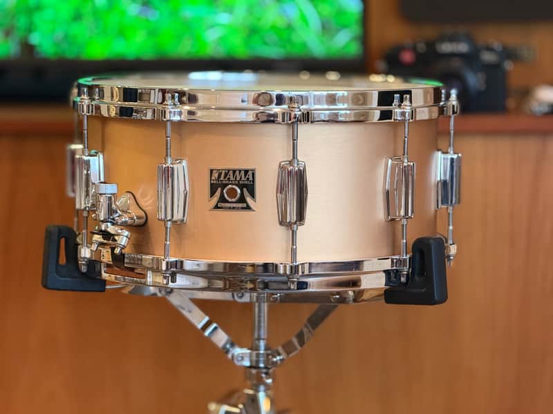 Tama BB156XL 40th Anniversary Bell Brass 6.5x14" Snare Drum Reissue 2016 - Brass image 1