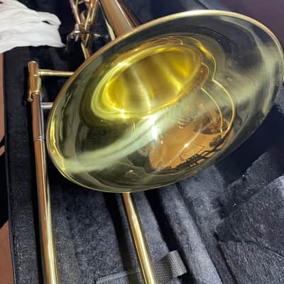 F attachment rotary trigger trombone 2022 - Gold image 5