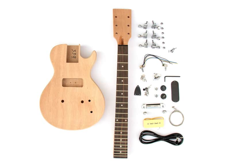 DIY Electric Guitar Kit Singlecut Mini P90 Build Your Own Guitar Kit image 1