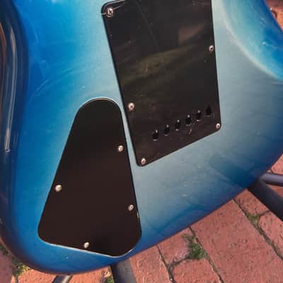 Rare 1984 Electra Westone X185 Blue Burst Tone Machine image 11