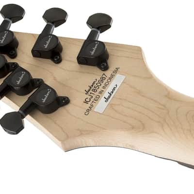 Jackson X Series Dinky Arch Top DKAF7 MS 7-String Electric Guitar - Gloss Black image 8