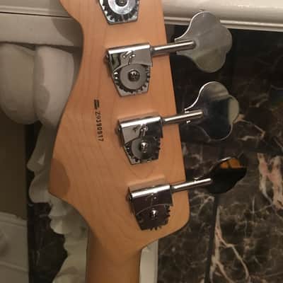 Fender American Standard Precision Bass 2009 Olympic White w/ Rosewood  MINT-Upgraded ATA Case image 6