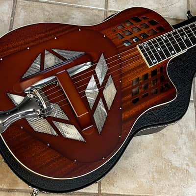 2022 National M1 Tricone Cutaway Resonator Reso Phonic guitar image 1