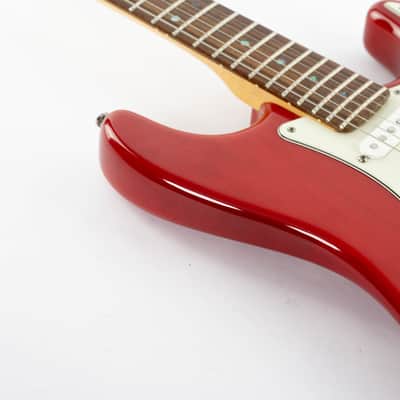 Fender American Deluxe Stratocaster 2008 Trans Red image 14