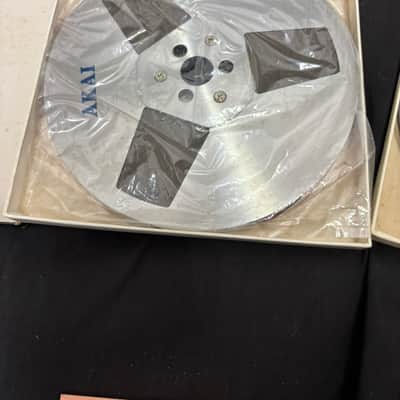 AKAI ATR-7M 7 Inch Open Reel Audio Tape Metal Reels 2 Boxed Set Tested image 5