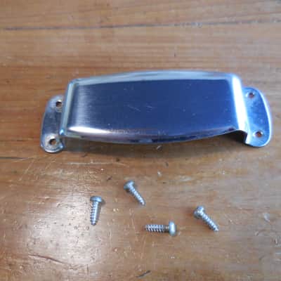 National Tailpiece Cover 1960's Clean Chrome W/Original Hardware image 1