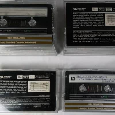 10 TDK SA-90 (1982) Type II Super Avilyn SA Chrome Cassette Tapes Made in Japan Used in Excellent Condition! image 2