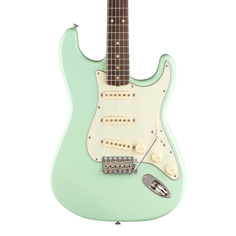 Fender American Vintage II 1961 Stratocaster - Rosewood Fingerboard, Surf Green image 1