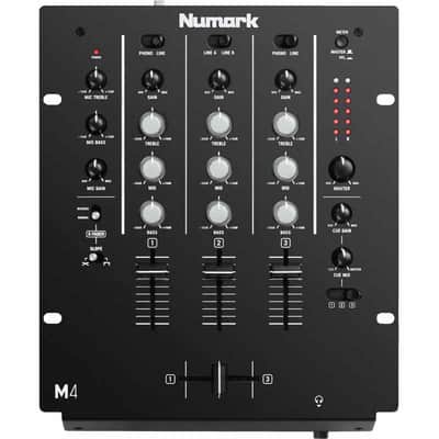 Numark M4 Table de mixage 3 voies + micro scratch image 2