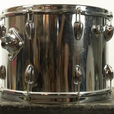 1970s Slingerland 10x14 Chrome Over Wood Tom image 4