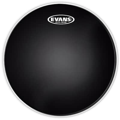 EVANS TT12CHR Black Chrome 12 Zoll Schlagfell Tom image 2