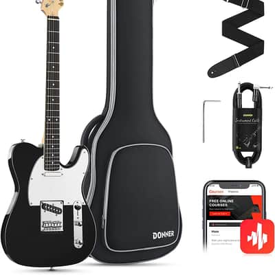 Donner Electric Guitar 39 Inch TELE Electric Guitar DTC-100 Solid Body image 1