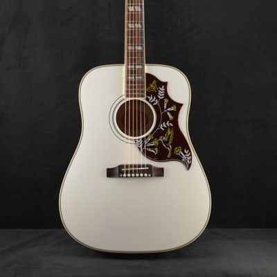 Gibson Custom Made to Measure Acoustic-Electric Hummingbird Maple Alpine White image 2