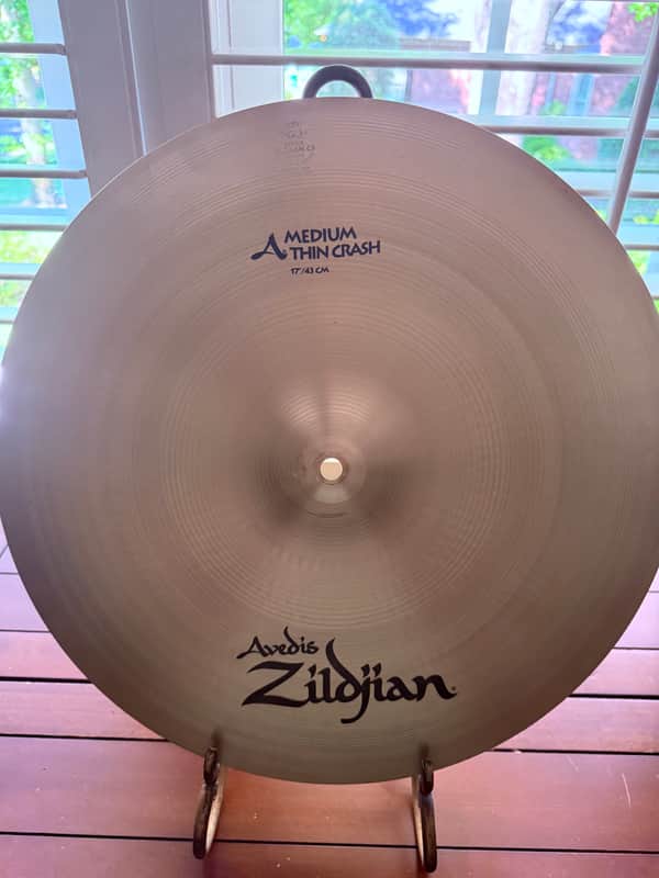 Zildjian 17" A Series Medium Thin Crash Cymbal - Traditional, Outstanding Condition! image 1