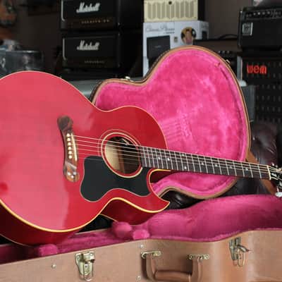 Gibson Starburst Studio centennial 1994  - Cherry red image 12