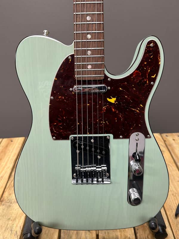 Fender Ultra Luxe Telecaster®, Rosewood Fingerboard, Transparent Surf Green image 1