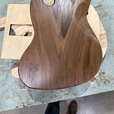 SHC - [ preview ] -  Jazz bass style 2024 - globe grain elevator. – Reclaimed Americana. image 2