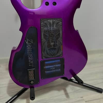 Lionheart Guitars Eximia Custom 6-String "Galaxy" | Built-in LED System | Edge Tremolo | w/ Hard Case & COA image 3
