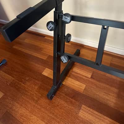 On-Stage KS7350 Pro Heavy-Duty Folding Z-Stand Keyboard Stand 2010s - Black image 2