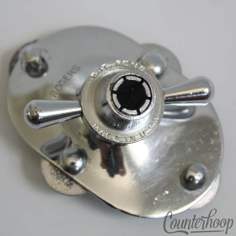 Rogers Bass Drum Spur/Tom/Cymbal Arm 30Mount+Machined Collet Powertone Cleveland image 1