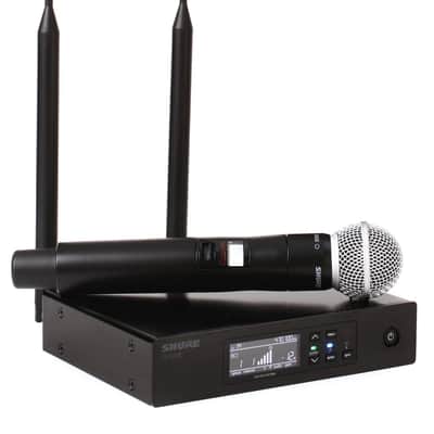 Shure QLXD24/SM58 Digital Wireless Handheld Microphone System - J50A Band image 1