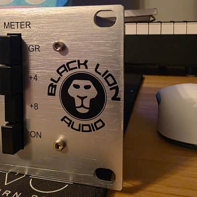 Black Lion Audio Bluey FET Limiting Amplifier / Compressor 2019 - Silver with Blue Stripe image 3