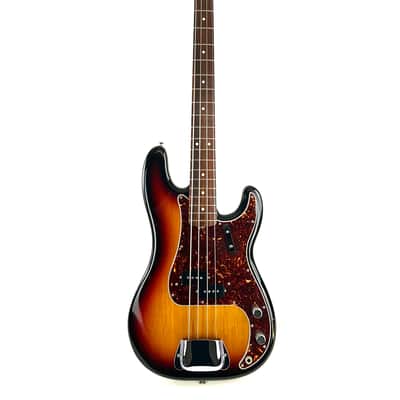 Fender American Vintage '62 Precision Bass 2008 - 3-Tone Sunburst image 7