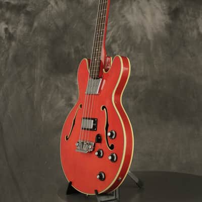 RARE 1975 Ibanez "lawsuit" era EB-2D copy HOLLOW BODY bass made in Japan image 5