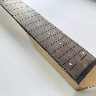 Maple Wood 5 String Electric Bass Neck, 24 Frets Rosewood Fingerboard image 7