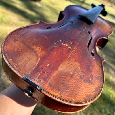 Old Mathias Albani label Violin 4/4 *Watch Video image 6