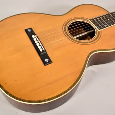 1931 Larson Brothers Prarie State 425 Natural Acoustic Parlor Guitar w/OHSC image 4