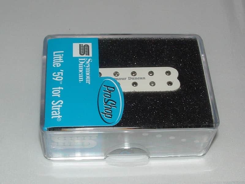Seymour Duncan SL59-1n Little '59 for Strat Neck/Middle Pickup  (Parchment)   New with Warranty image 1