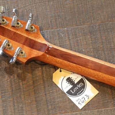 Sweetwood Rosewood Double-Cut Natural Electric Guitar + OHSC (5673) image 19