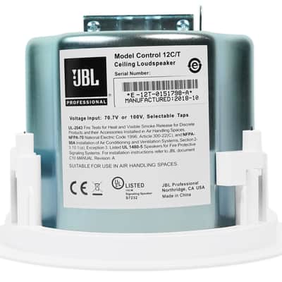 (12) JBL CONTROL 12C/T 3" 15w 70v In-Ceiling Speakers For Restaurant/Bar/Cafe image 6