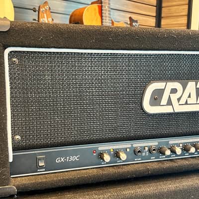 Crate GX-130C RARE 90’s Guitar Amp Head Black image 2