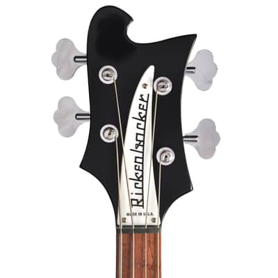 Rickenbacker Model 4003S 4-String Bass Guitar - Jetglo (Gloss Black) image 7