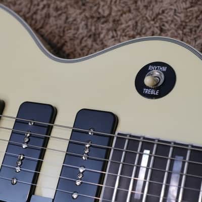 Video! 2018 Gibson 3 P90 Les Paul Custom M2M Vintage White image 11