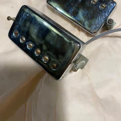 Gibson Stamped Patent 1970’s Humbucker set 1970’s - Chrome image 1